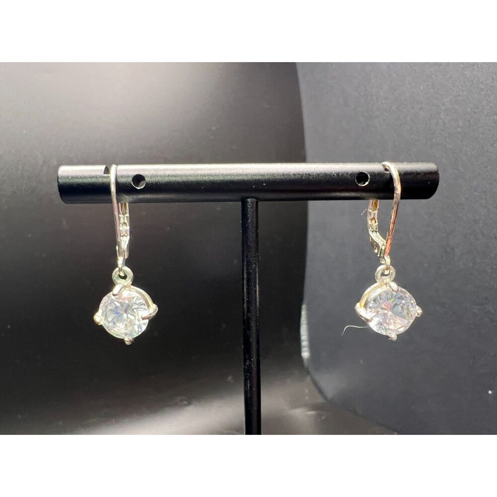 Avon Cubic Zirconia Solitaire Earrings